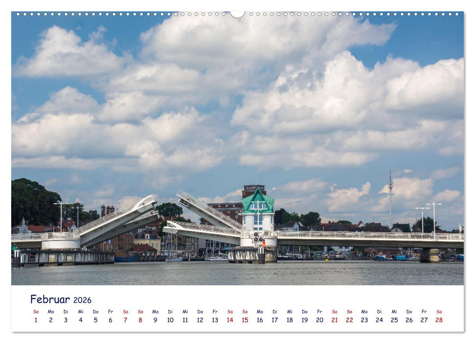 Maritime Schlei (CALVENDO Premium Wandkalender 2026)