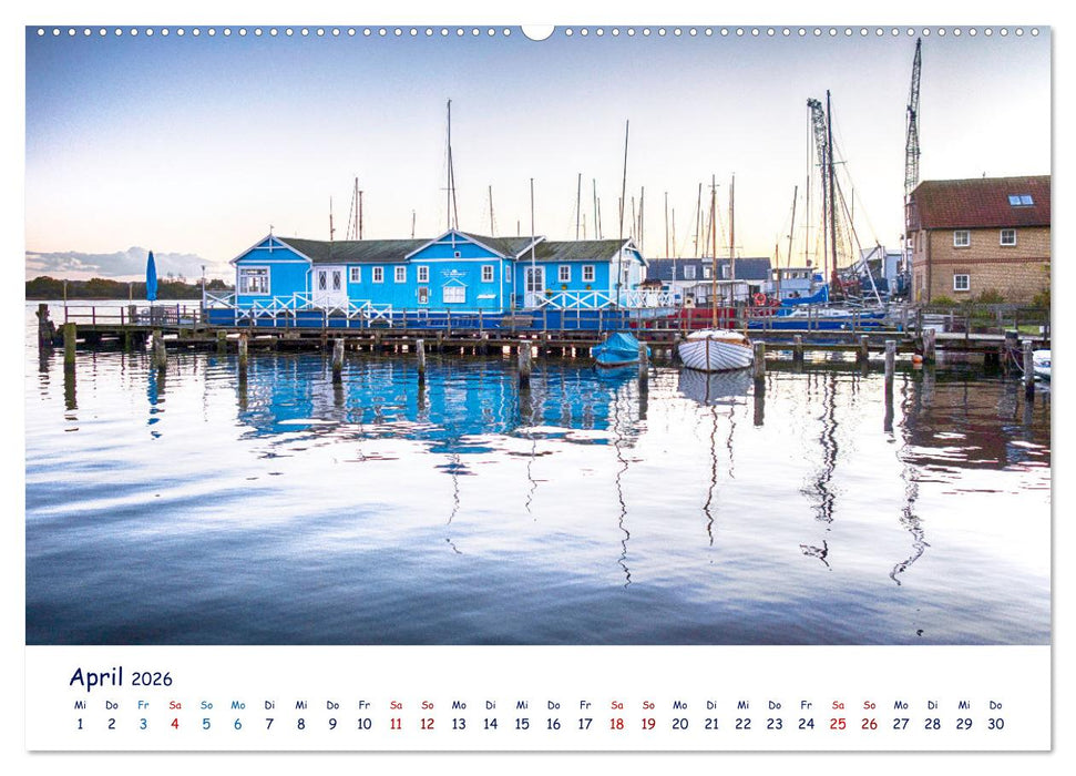 Maritime Schlei (CALVENDO Premium Wandkalender 2026)