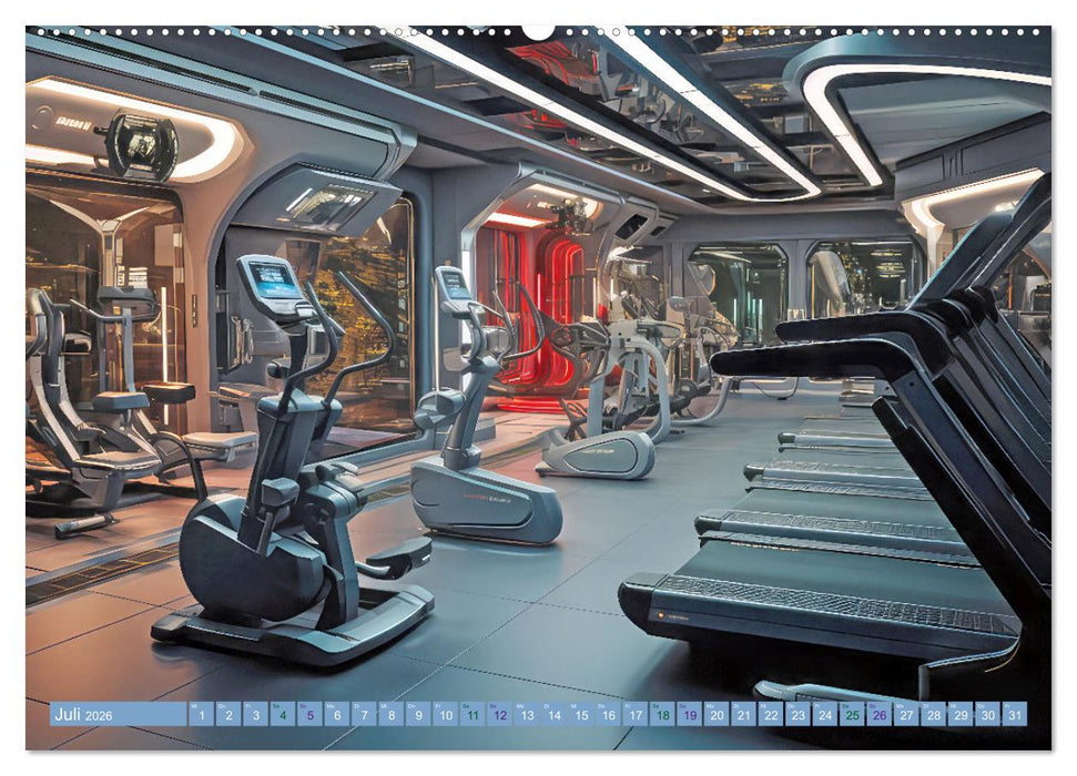 Raumschiff-Abenteuer (CALVENDO Premium Wandkalender 2026)