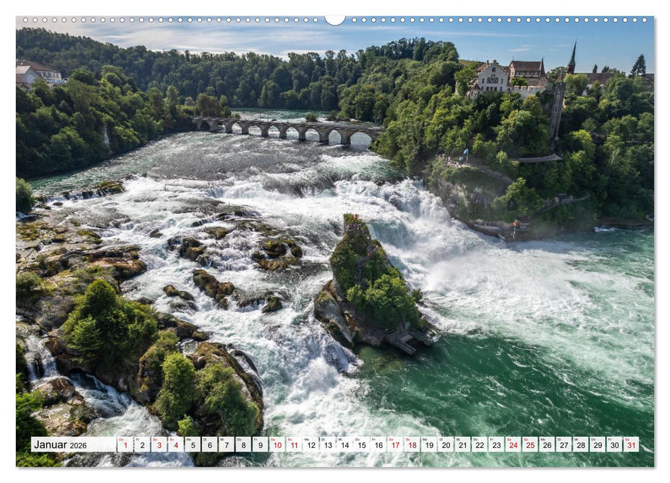 Der Rhein (CALVENDO Premium Wandkalender 2026)