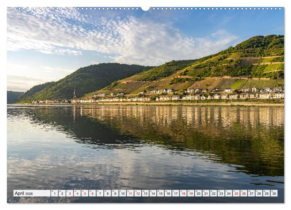 Der Rhein (CALVENDO Premium Wandkalender 2026)