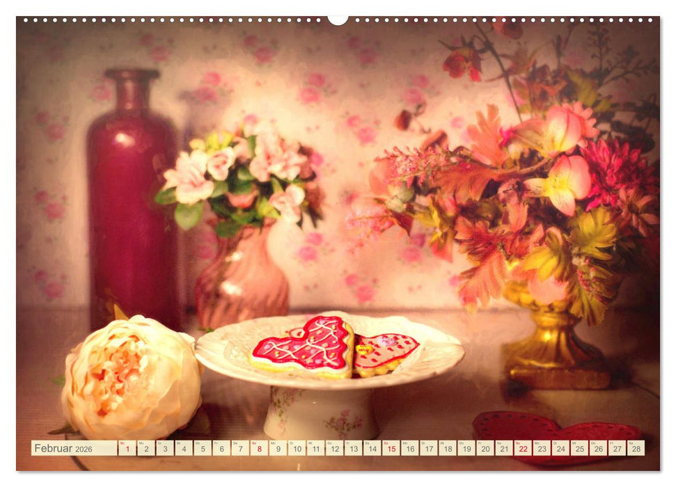 Nostalgische Stillleben. Die Poesie der Bilder (CALVENDO Premium Wandkalender 2026)