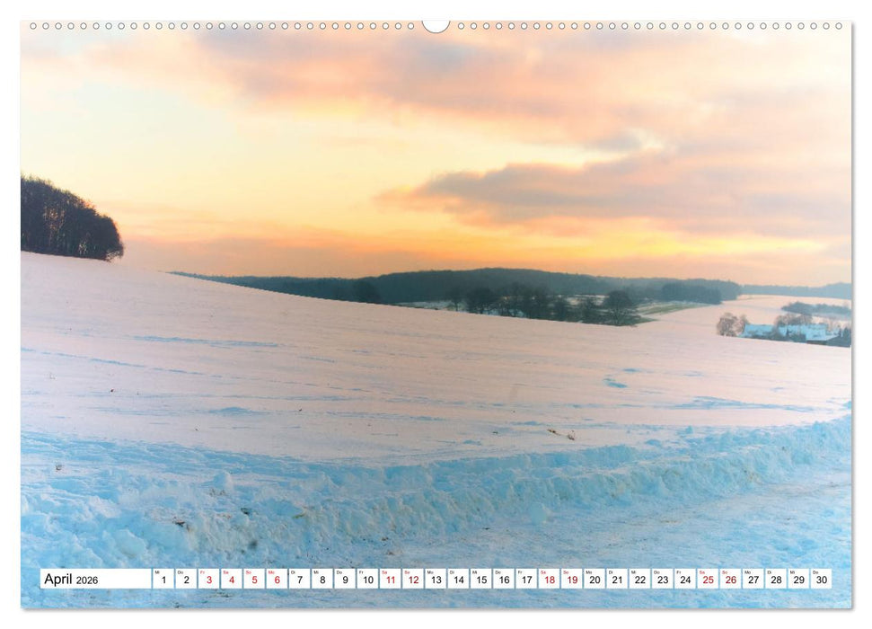 Winter in Nord-Deutschland (CALVENDO Premium Wandkalender 2026)