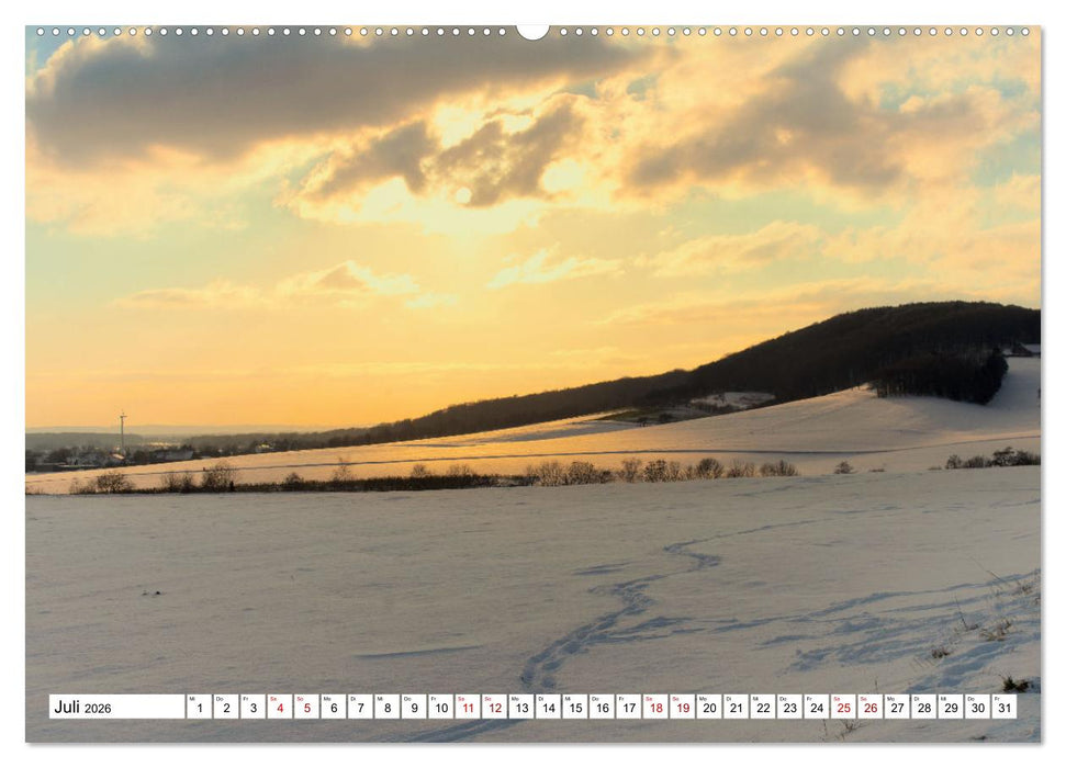 Winter in Nord-Deutschland (CALVENDO Premium Wandkalender 2026)