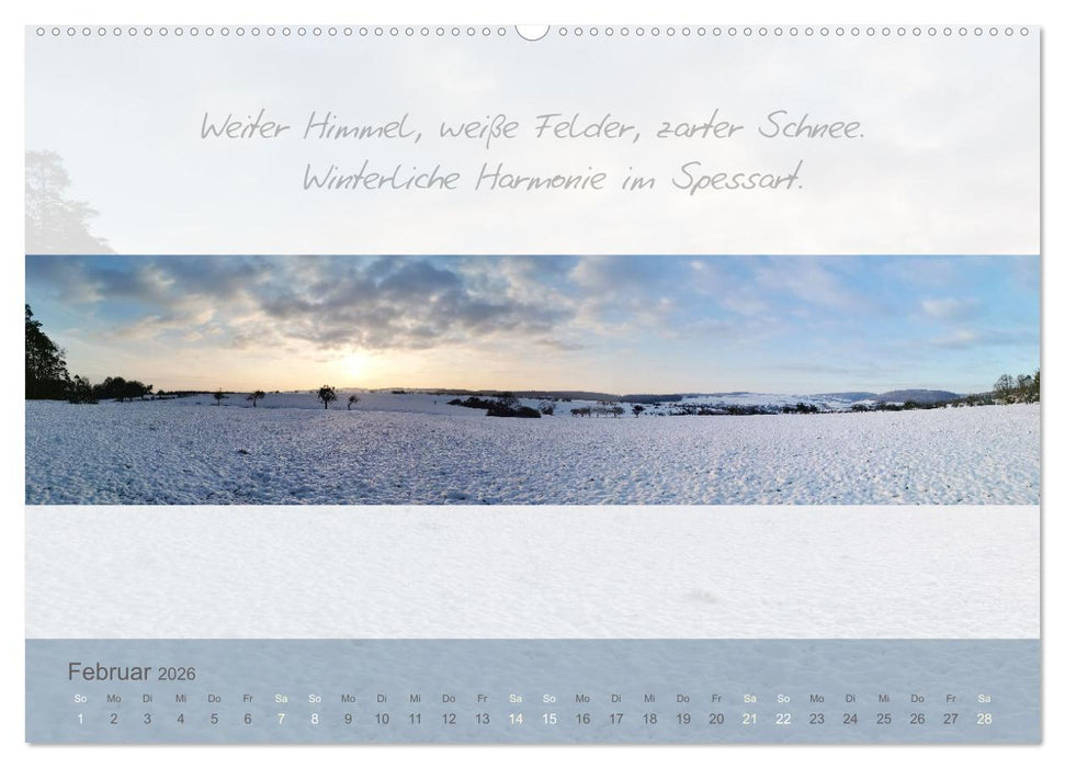 Main Rundblick (CALVENDO Premium Wandkalender 2026)