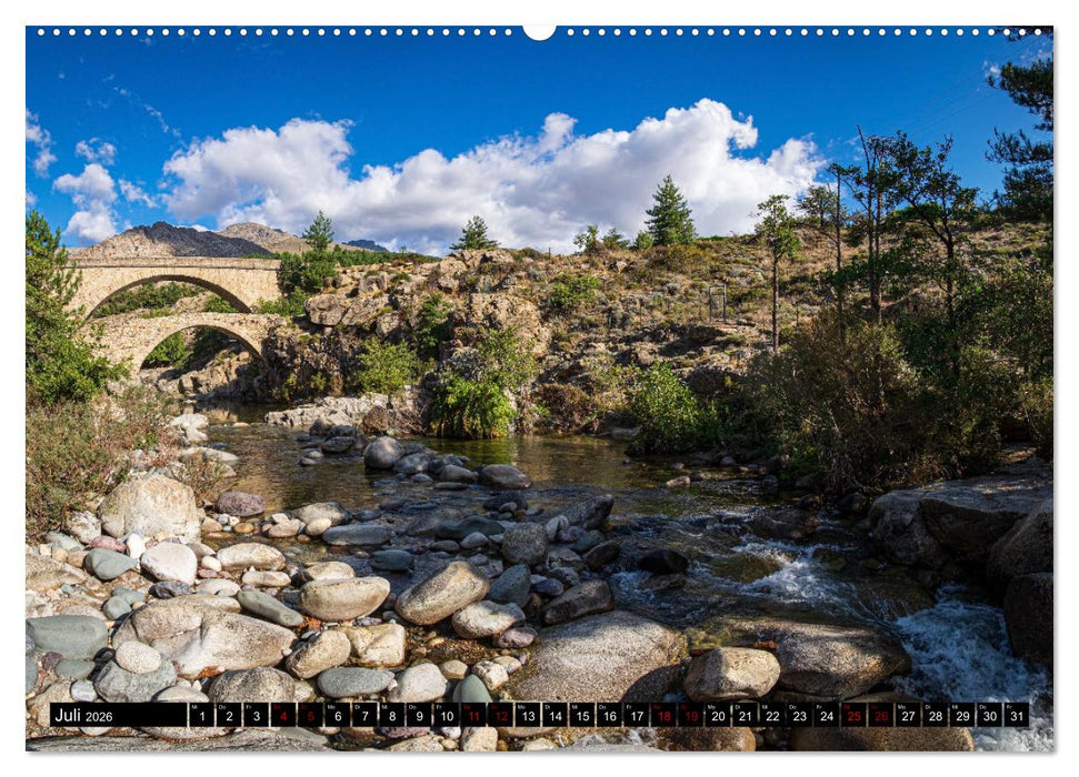 Korsika Wild und Frei (CALVENDO Premium Wandkalender 2026)