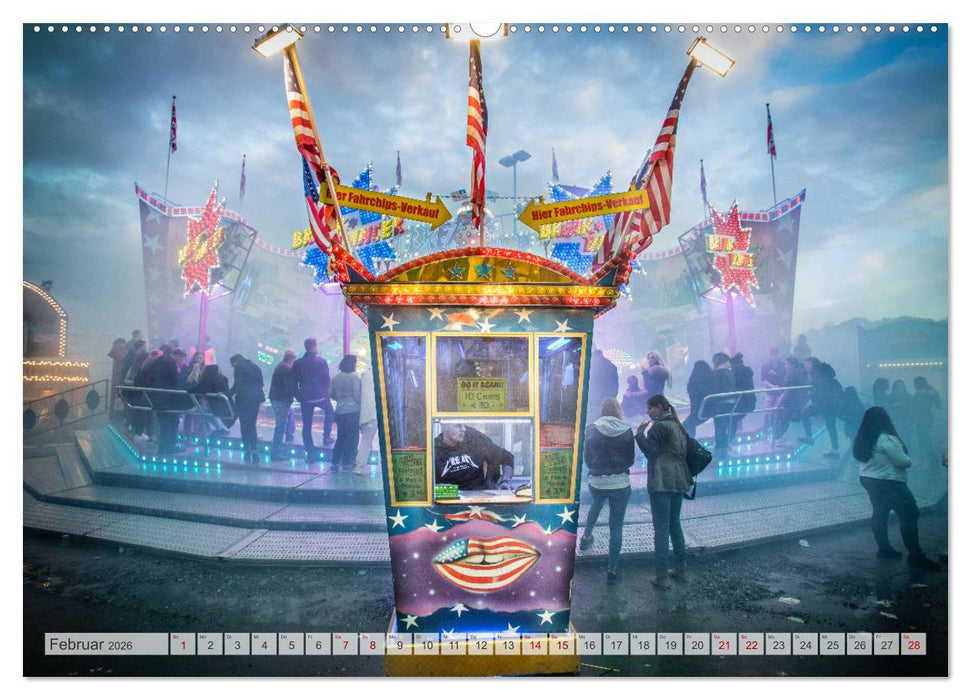 Kirmes Glück (CALVENDO Premium Wandkalender 2026)
