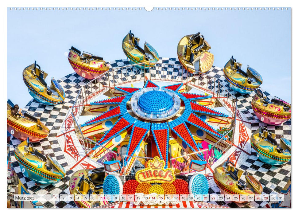 Kirmes Glück (CALVENDO Premium Wandkalender 2026)