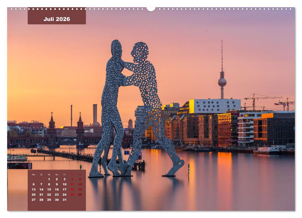 Berliner Himmel (CALVENDO Premium Wandkalender 2026)