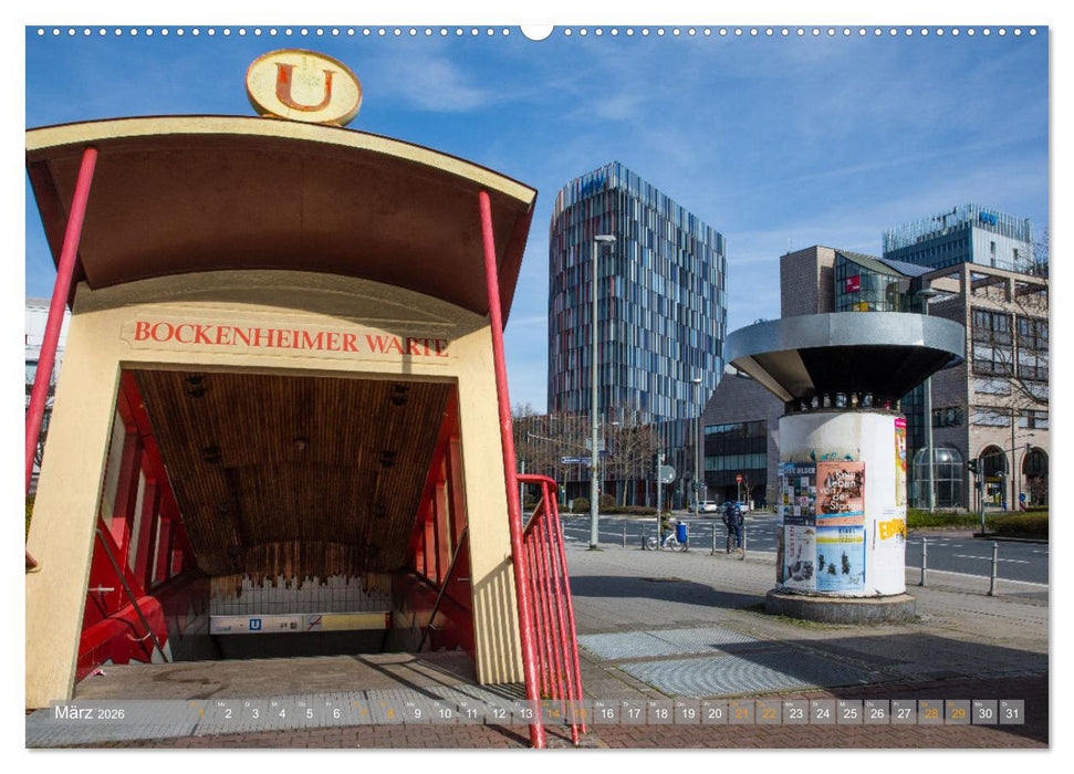 Frankfurt Mainhattan (CALVENDO Premium Wandkalender 2026)