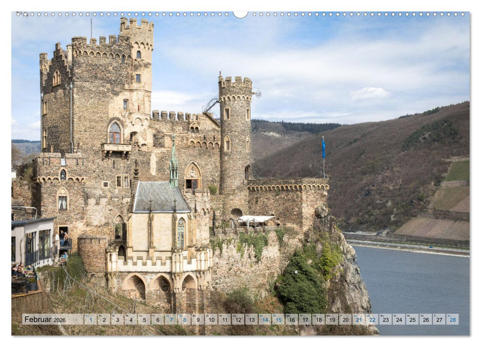 Romantisches Rheintal (CALVENDO Premium Wandkalender 2026)