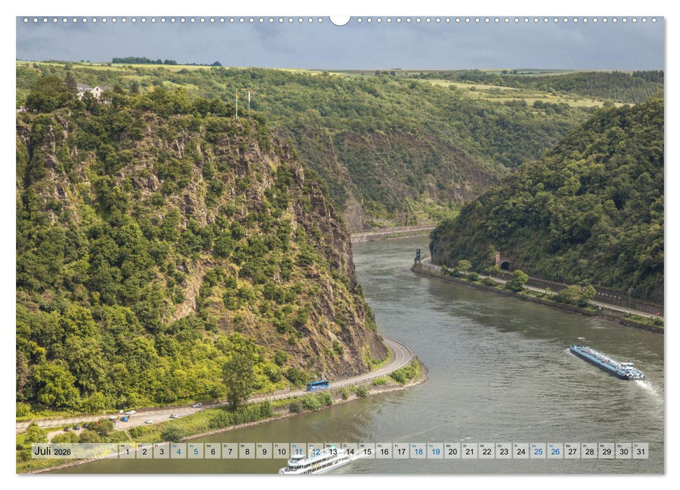 Romantisches Rheintal (CALVENDO Premium Wandkalender 2026)