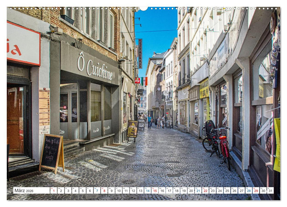 Gent - staunen und erleben (CALVENDO Premium Wandkalender 2026)