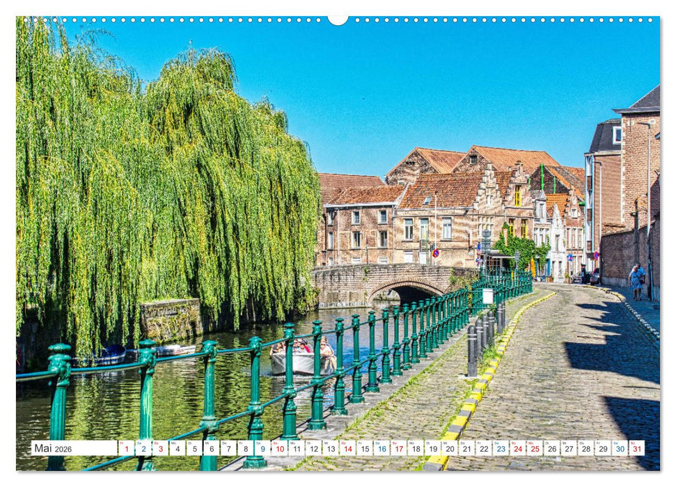 Gent - staunen und erleben (CALVENDO Premium Wandkalender 2026)