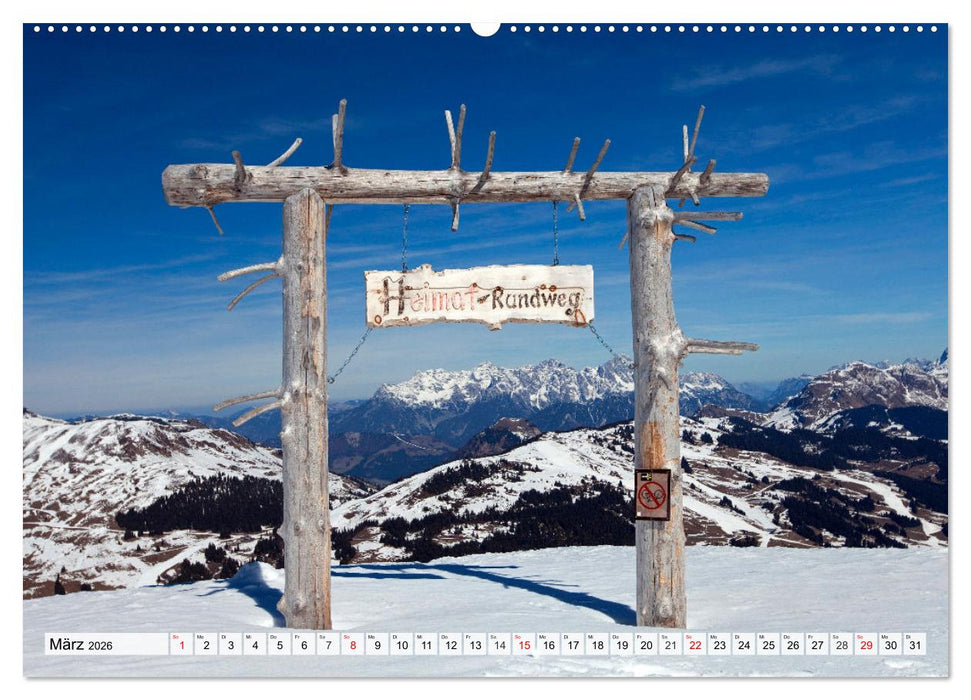 Grüße aus Hinterglemm (CALVENDO Wandkalender 2026)