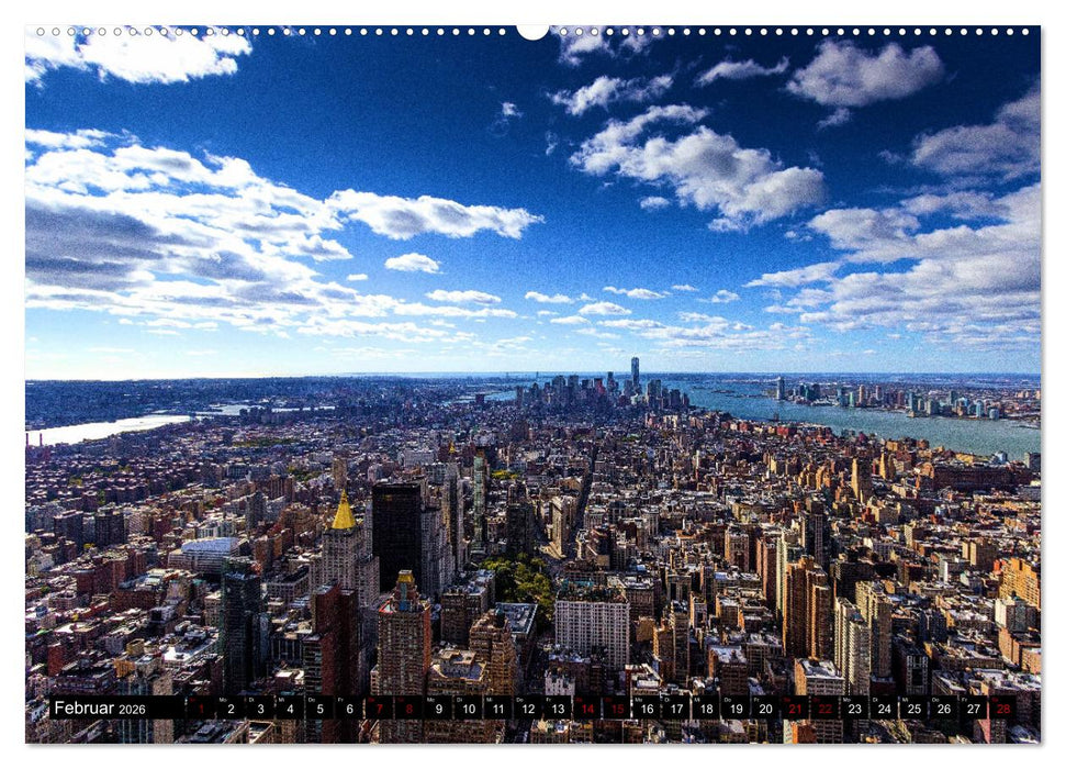 Metropolen - die schönsten Weltstädte von oben (CALVENDO Premium Wandkalender 2026)
