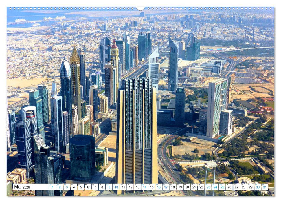 Metropolen - die schönsten Weltstädte von oben (CALVENDO Premium Wandkalender 2026)