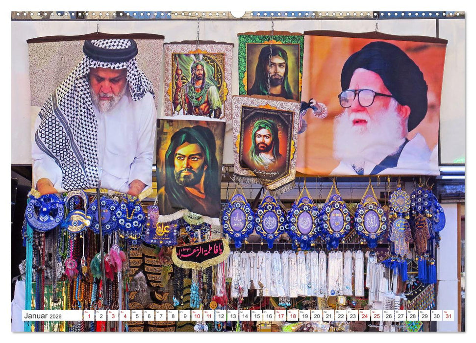 Irak Ein Streifzug durch Baghdad (CALVENDO Premium Wandkalender 2026)