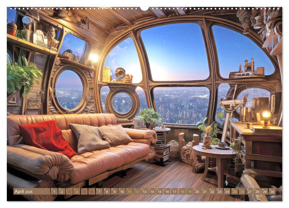 Seelenräume voller Harmonie (CALVENDO Wandkalender 2026)