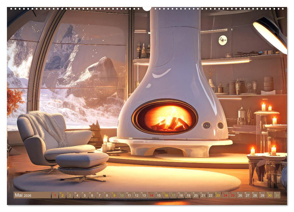 Seelenräume voller Harmonie (CALVENDO Wandkalender 2026)