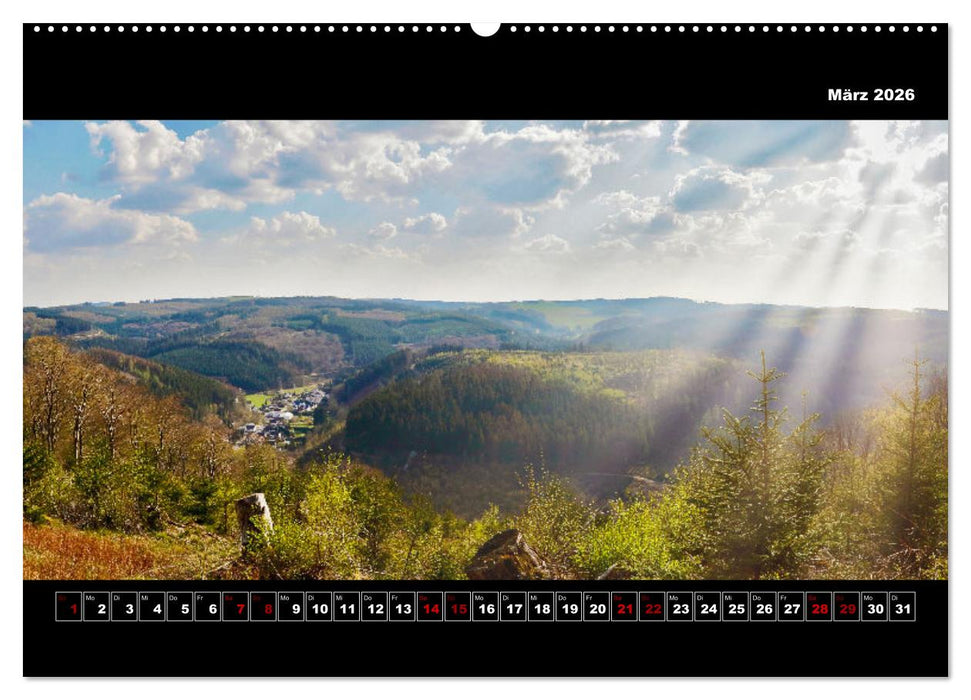 Europa im Breitbild (CALVENDO Premium Wandkalender 2026)