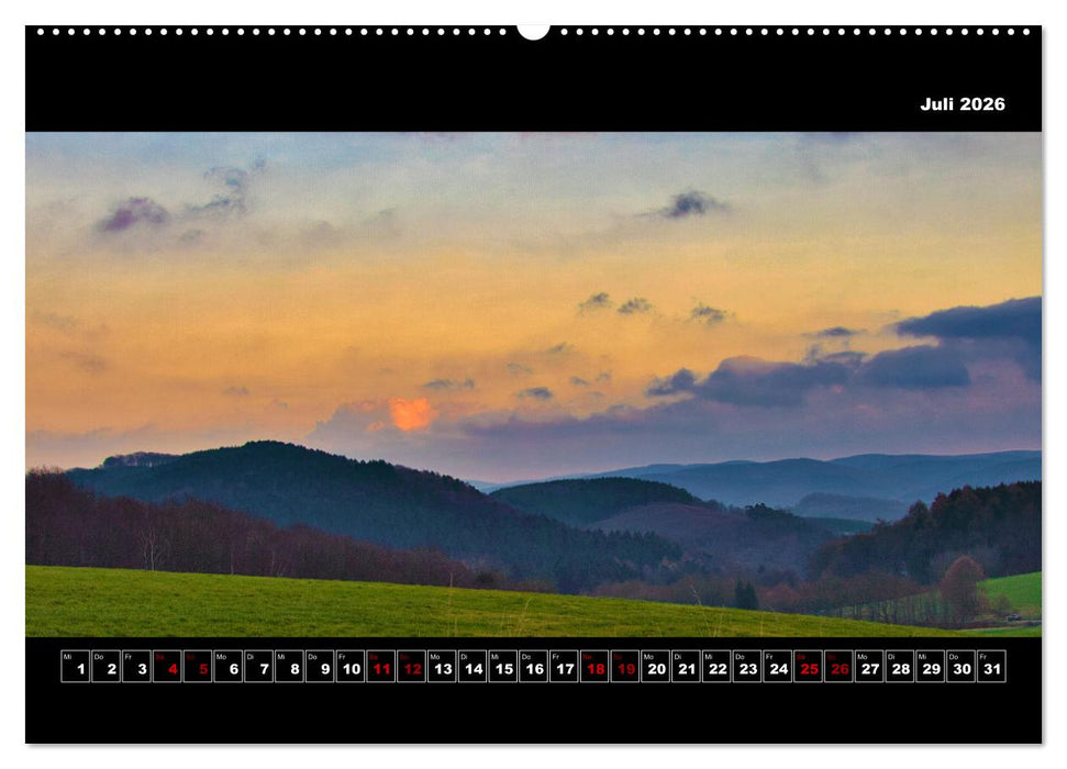 Europa im Breitbild (CALVENDO Premium Wandkalender 2026)