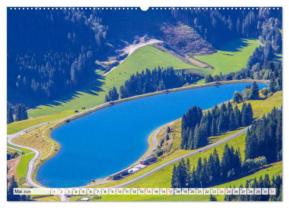 Grüße aus Hinterglemm (CALVENDO Premium Wandkalender 2026)