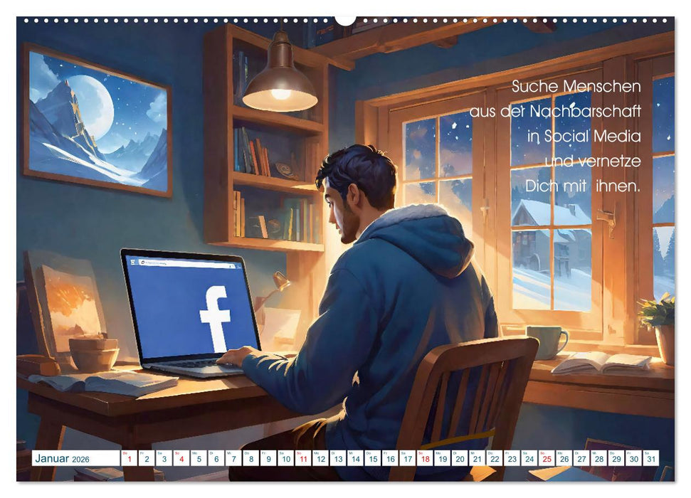 Du bist nicht alleine! (CALVENDO Wandkalender 2026)