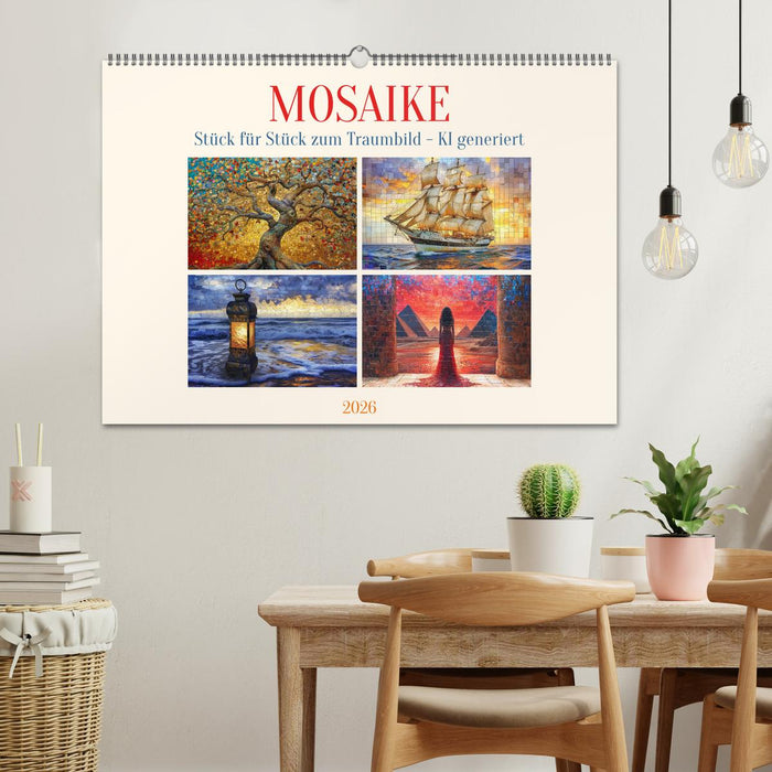 Mosaike (CALVENDO Wandkalender 2026)