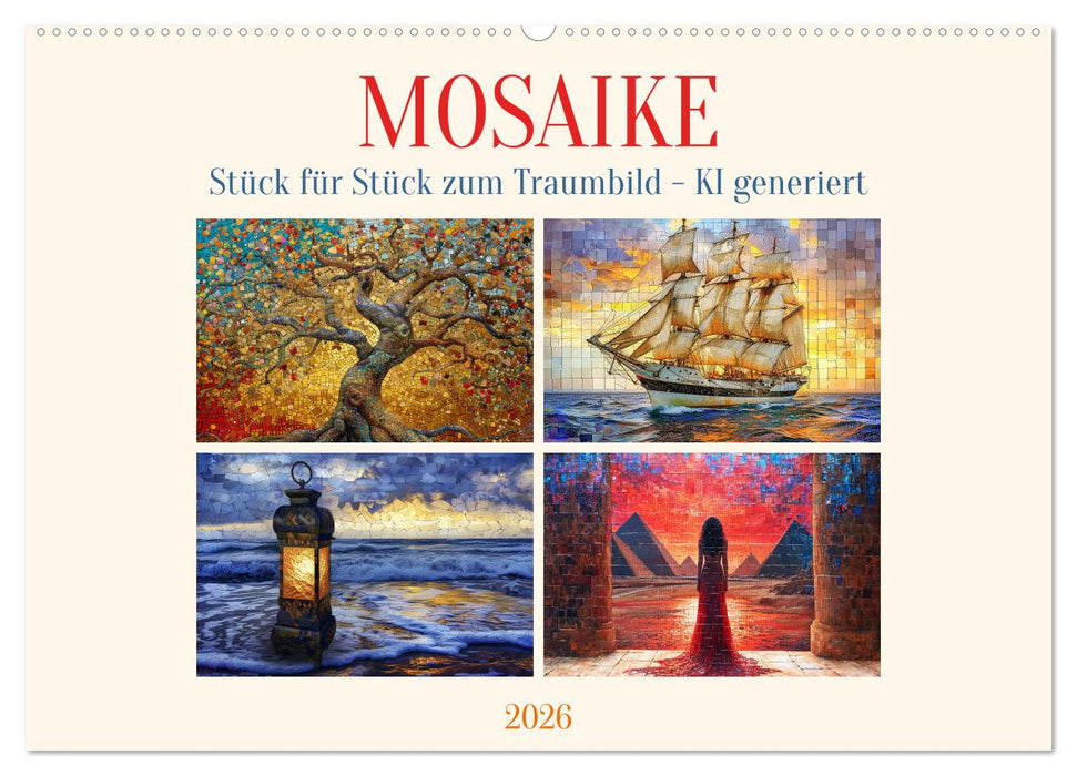 Mosaike (CALVENDO Wandkalender 2026)
