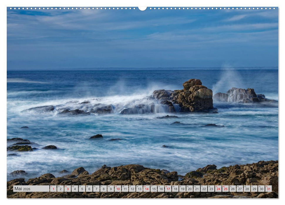 Cote Sauvage. Wilde Atlantikküste der Bretagne. (CALVENDO Wandkalender 2026)