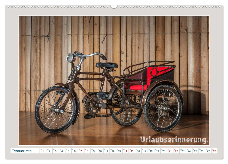 Das Fahrrad als ... (CALVENDO Premium Wandkalender 2026)