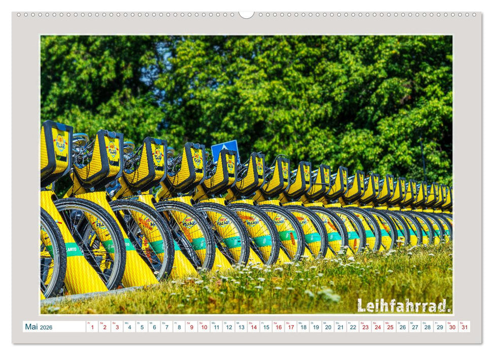 Das Fahrrad als ... (CALVENDO Premium Wandkalender 2026)