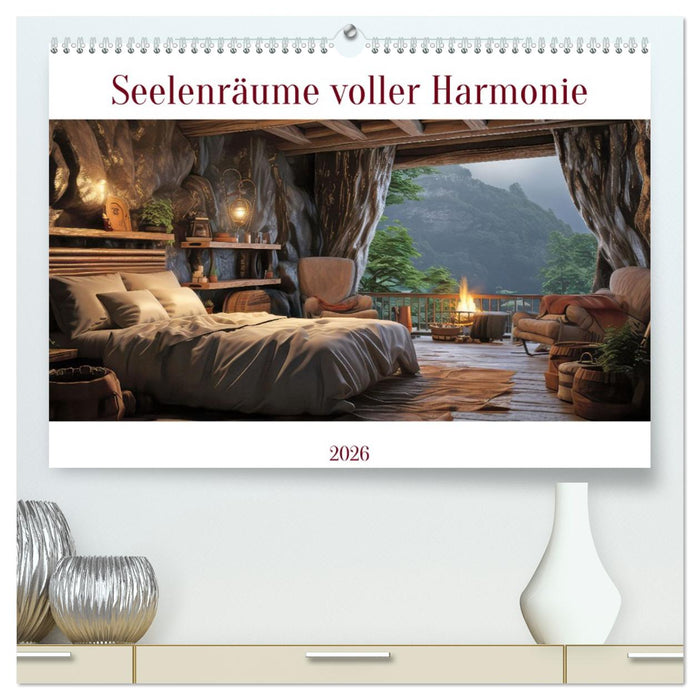 Seelenräume voller Harmonie (CALVENDO Premium Wandkalender 2026)