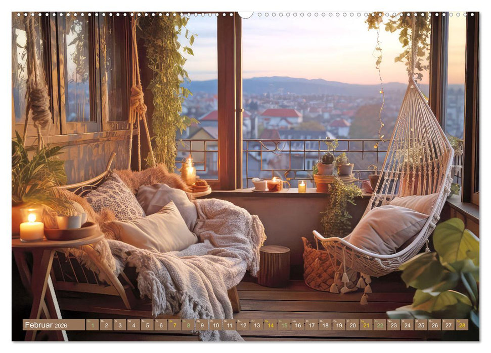 Seelenräume voller Harmonie (CALVENDO Premium Wandkalender 2026)