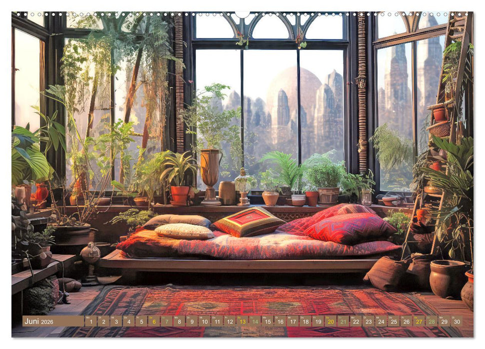 Seelenräume voller Harmonie (CALVENDO Premium Wandkalender 2026)