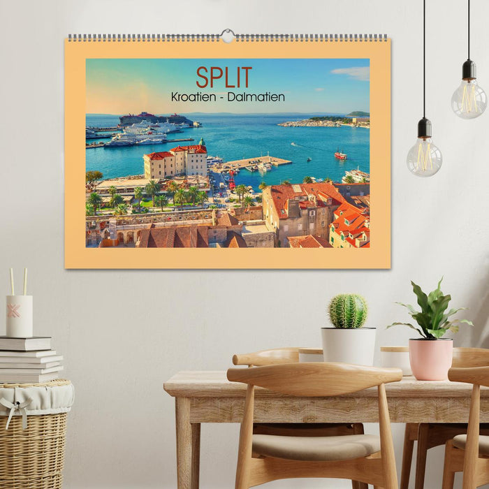 SPLIT Kroatien - Dalmatien (CALVENDO Wandkalender 2026)