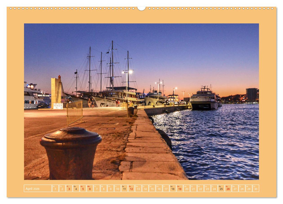 SPLIT Kroatien - Dalmatien (CALVENDO Wandkalender 2026)