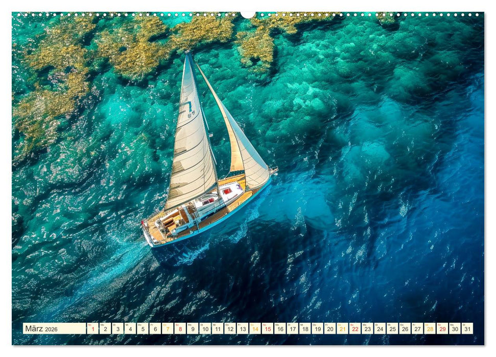 Segeln - schöne Momente (CALVENDO Wandkalender 2026)