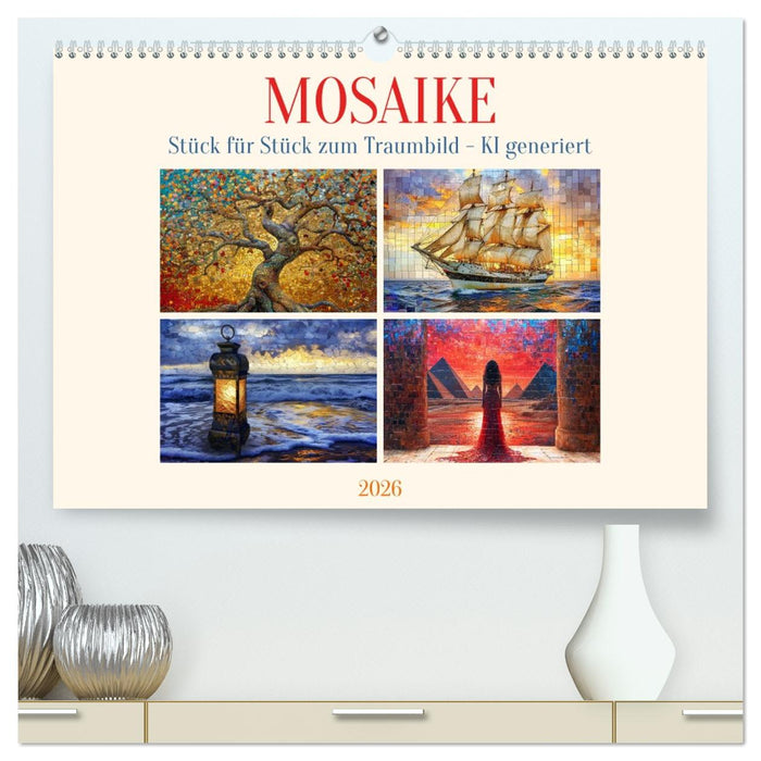 Mosaike (CALVENDO Premium Wandkalender 2026)