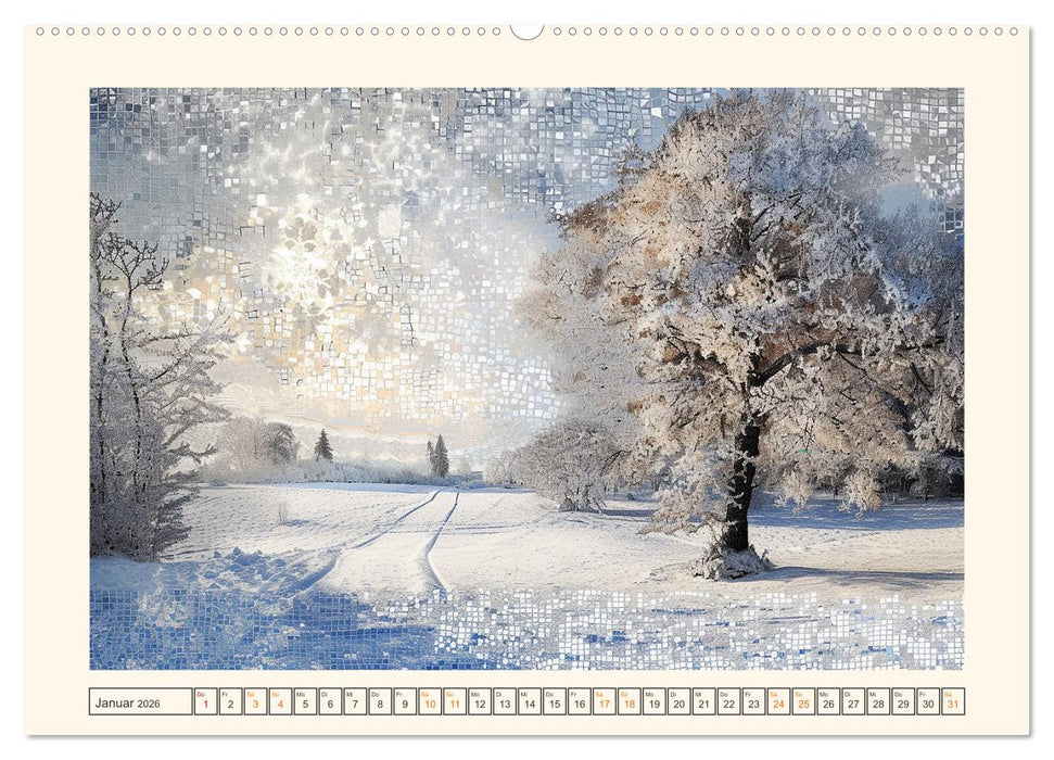Mosaike (CALVENDO Premium Wandkalender 2026)
