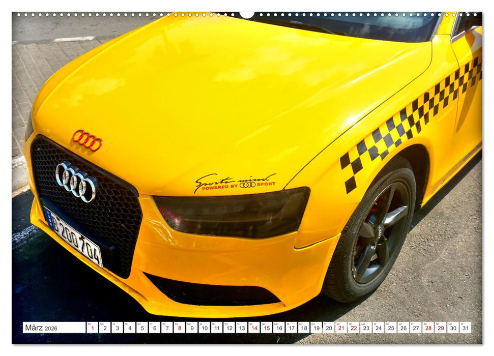 CUBA TAXIS - Havannas gelbe Flotte (CALVENDO Wandkalender 2026)