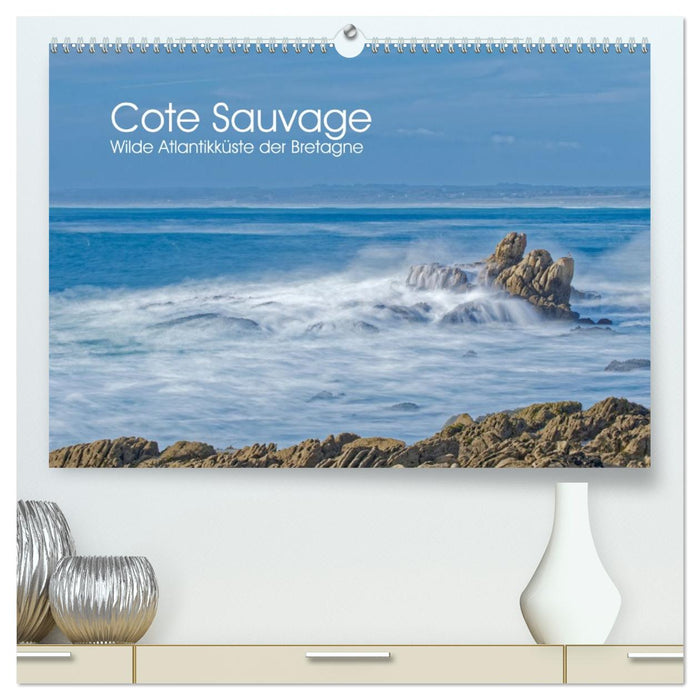 Cote Sauvage. Wilde Atlantikküste der Bretagne. (CALVENDO Premium Wandkalender 2026)