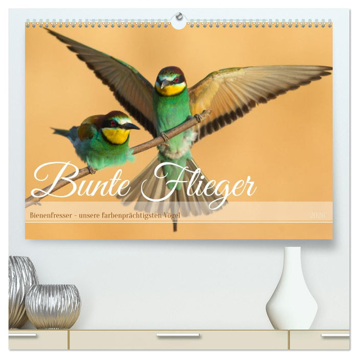 Bunte Flieger (CALVENDO Premium Wandkalender 2026)