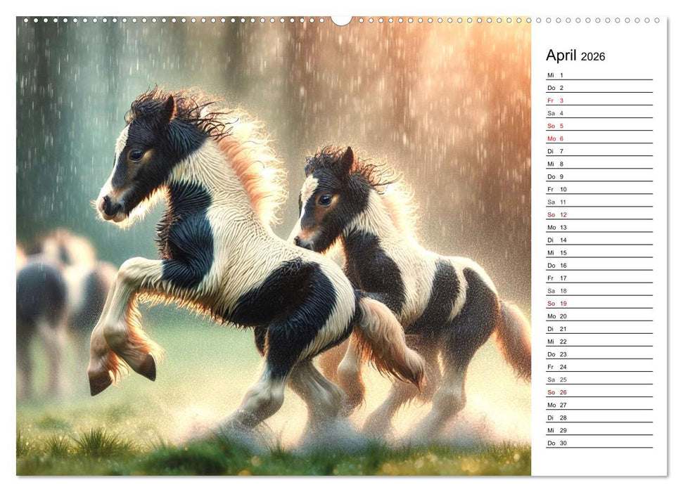 Tinker Träume - Ein Jahr auf zauberhaften Weiden (CALVENDO Premium Wandkalender 2026)