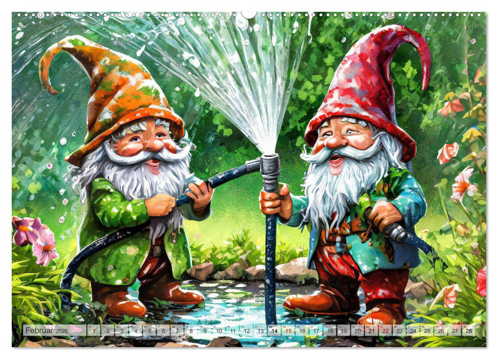 Wichtelwelten - Ein Jahr im Verborgenen (CALVENDO Wandkalender 2026)