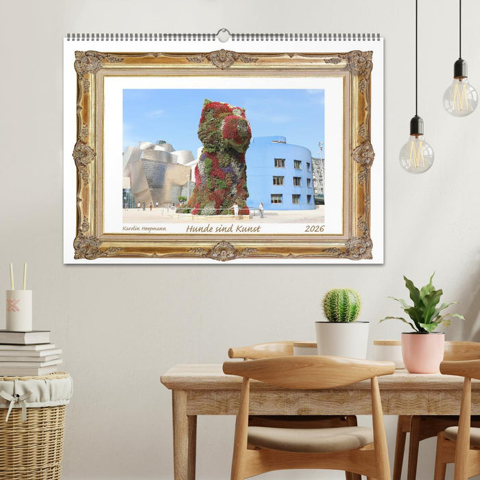 Hunde sind Kunst (CALVENDO Wandkalender 2026)