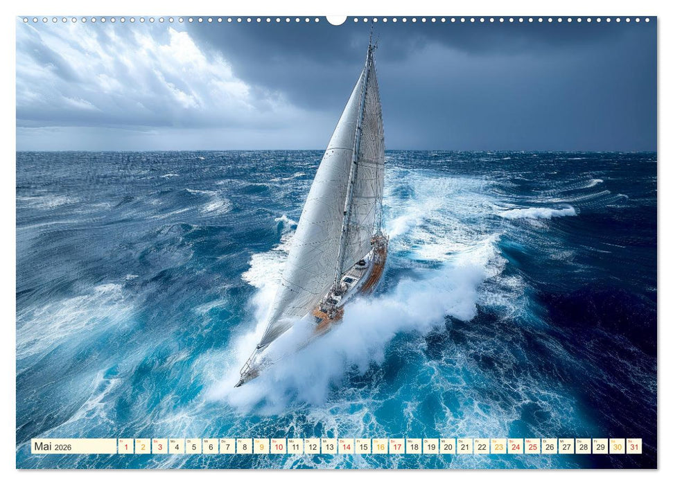 Segeln - schöne Momente (CALVENDO Premium Wandkalender 2026)