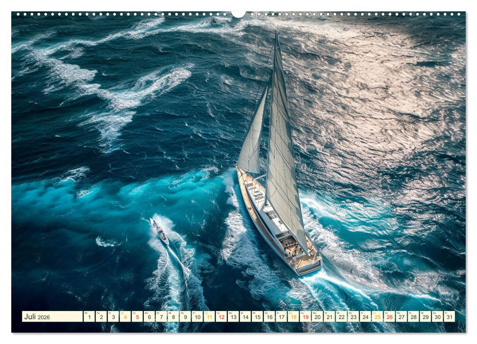 Segeln - schöne Momente (CALVENDO Premium Wandkalender 2026)