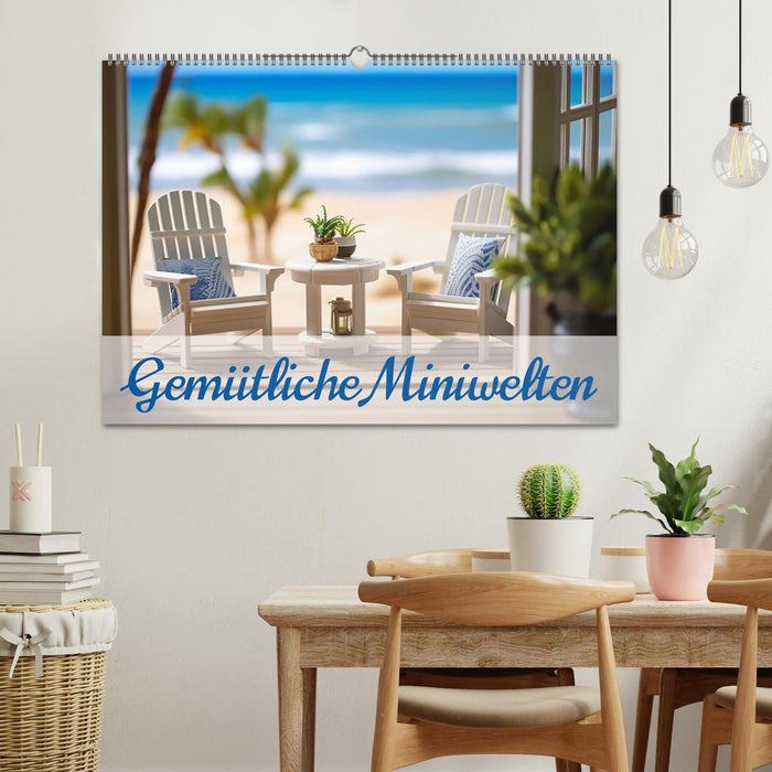 Gemütliche Miniwelten (CALVENDO Wandkalender 2026)